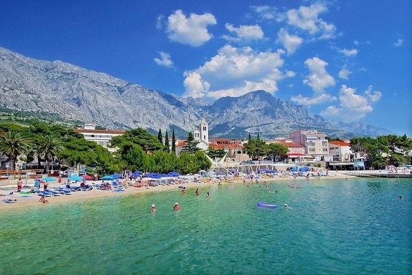 Apartment House Aria Baska Voda Exterior photo